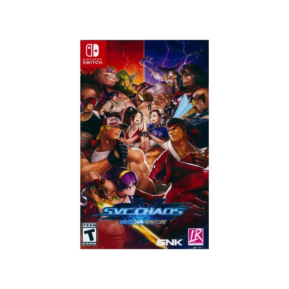 【一起玩】NS Switch 拳皇 格鬥天王 VS 快打旋風 混沌之戰 英日文美版 SNK vs Capcom SVC-細節圖2