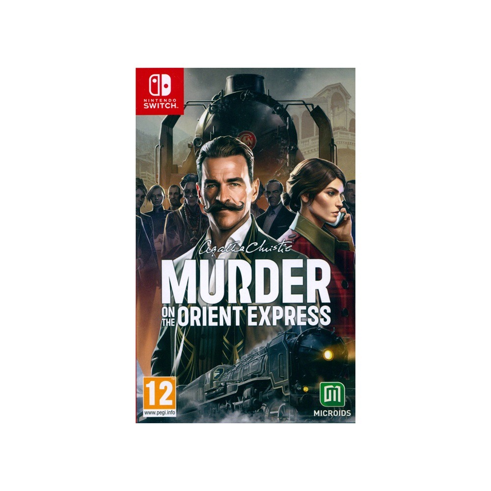 【一起玩】NS SWITCH 阿加莎·克莉絲蒂 東方快車謀殺案 中英文歐版 Agatha Christie-細節圖2