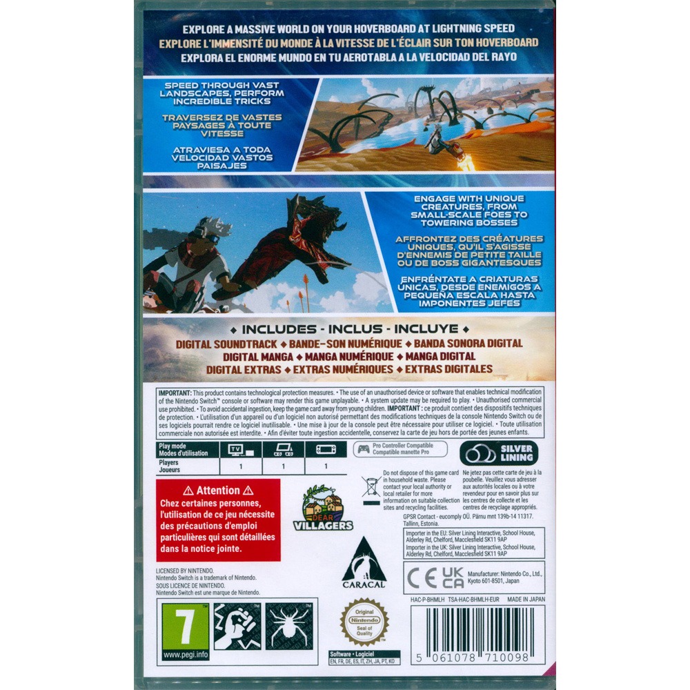 【一起玩】NS SWITCH 星際衝板 中英日文歐版 Star Overdrive 星際滑翔-細節圖3