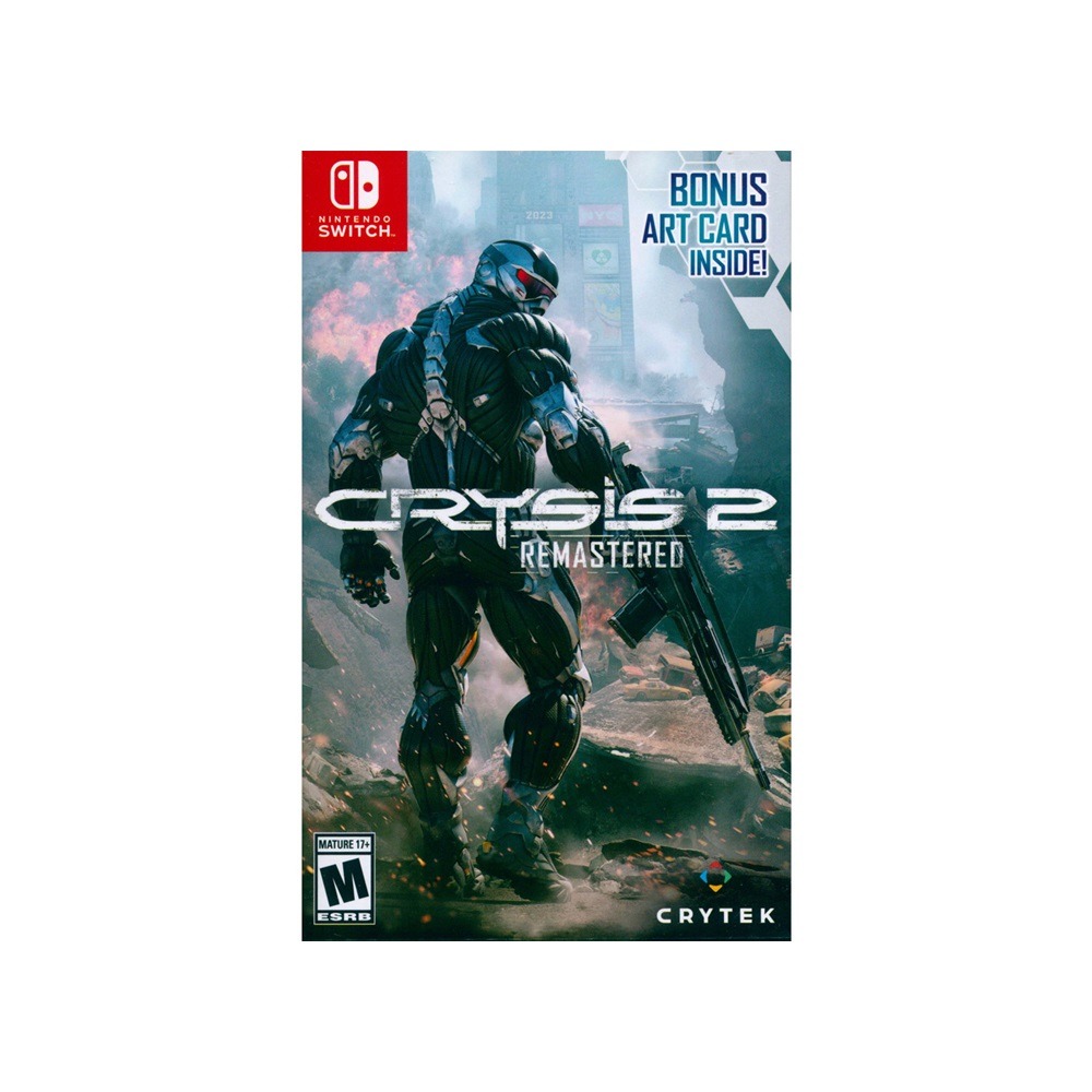 【一起玩】NS SWITCH 末日之戰 2 重製版 中英日文美版 Crysis 2 Remastered-細節圖2