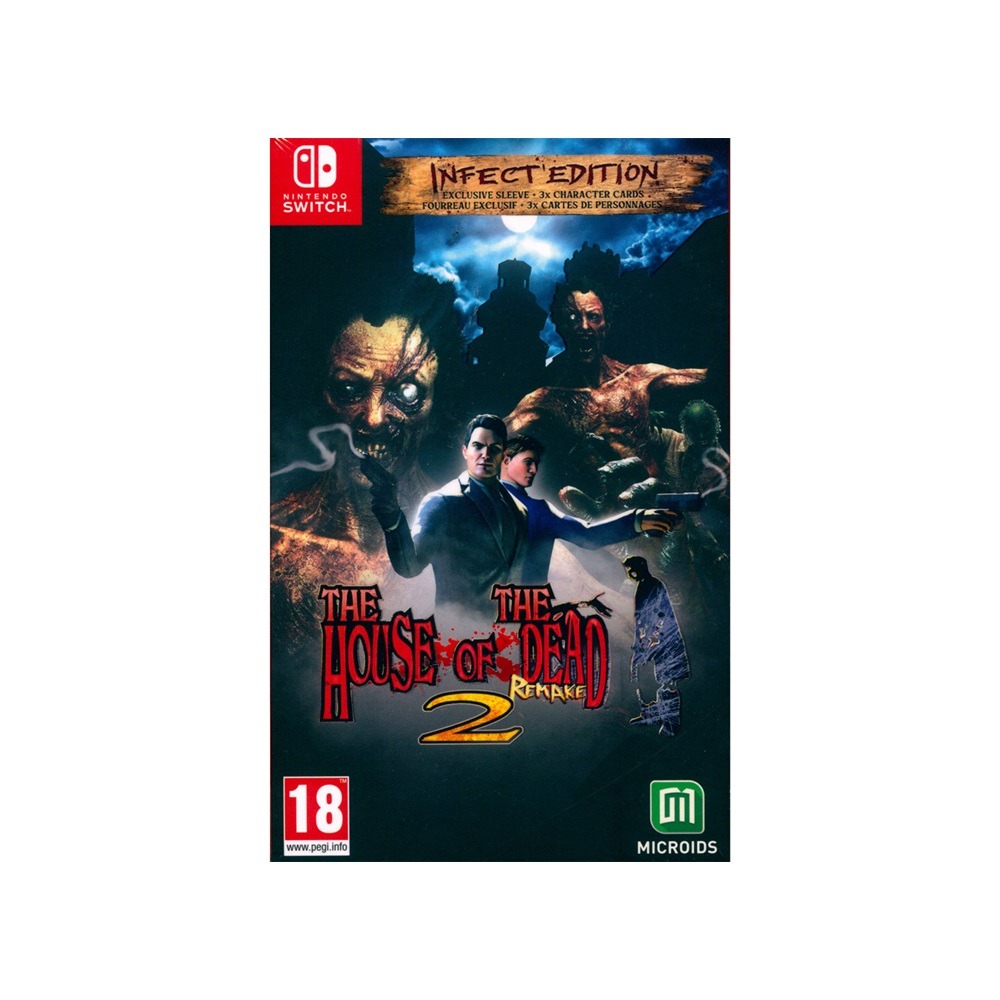 【一起玩】NS SWITCH 死亡鬼屋 2 重製版 感染版 中英文歐版 THE HOUSE OF THE DEAD 2-細節圖2