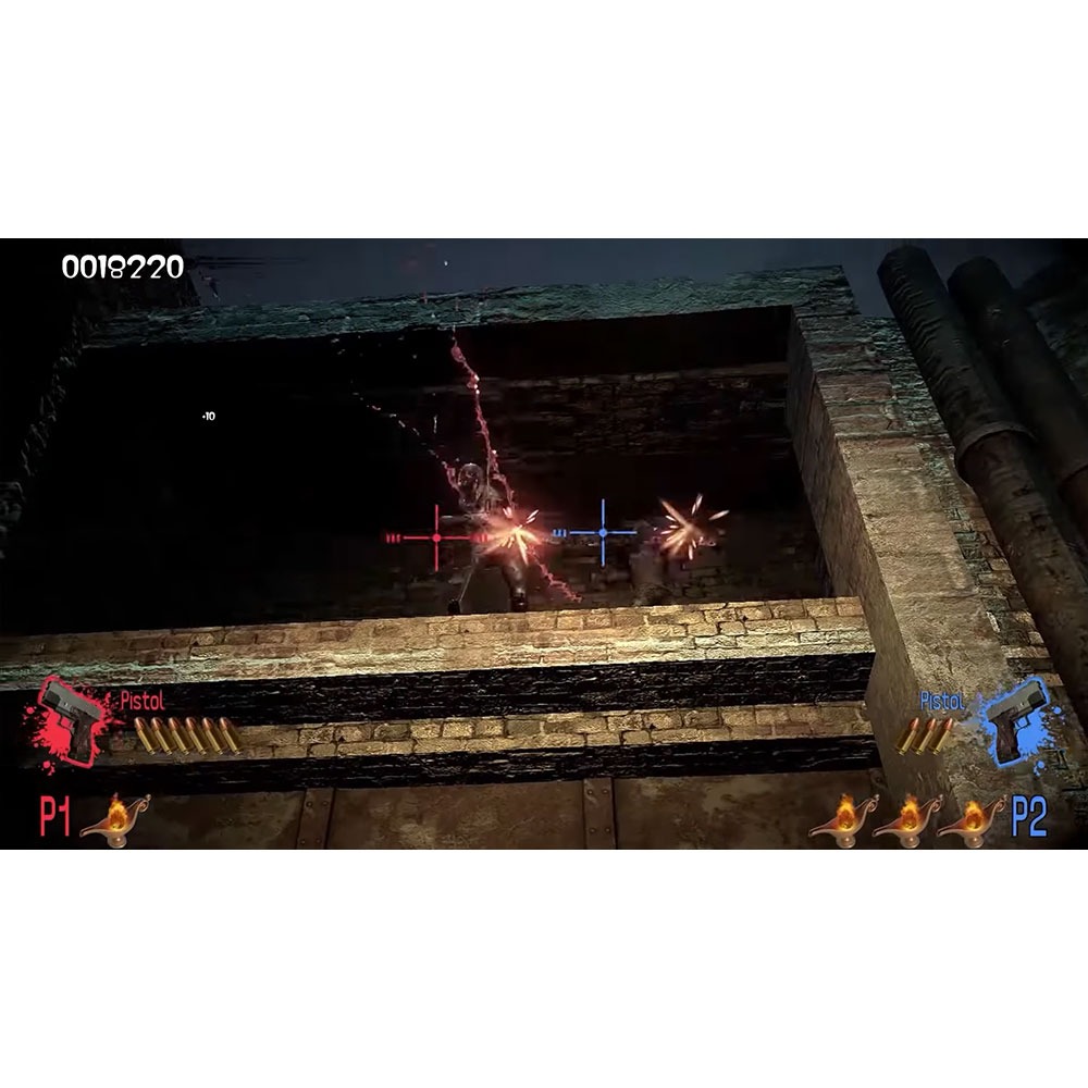 【一起玩】NS SWITCH 死亡鬼屋 2 重製版 感染版 中英文歐版 THE HOUSE OF THE DEAD 2-細節圖5