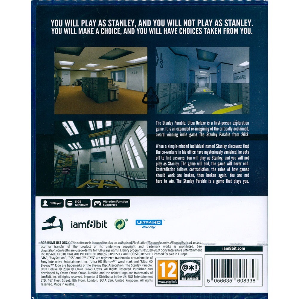 【一起玩】PS5 史丹利的寓言：終極豪華版 中英日文歐版 The Stanley Parable Ultra-細節圖3