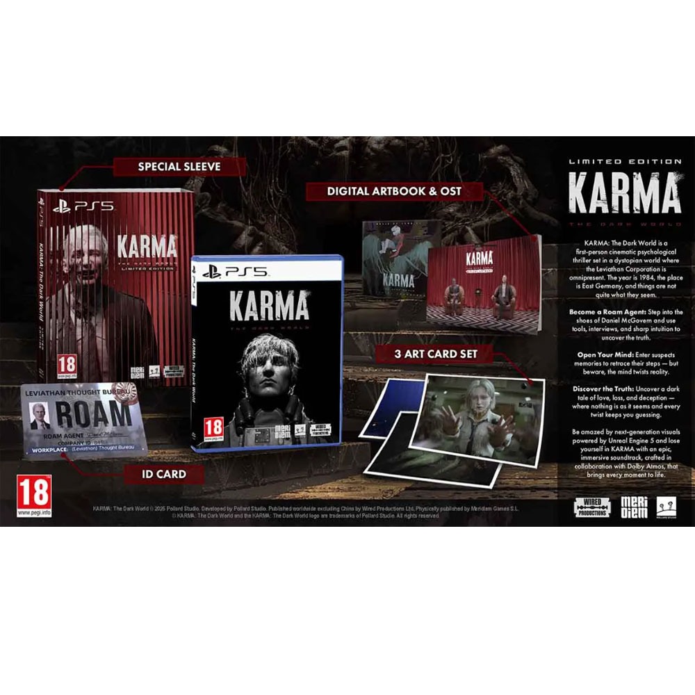 【一起玩】 PS5 黑暗世界：因與果 限量版 中英日文歐版 KARMA: The Dark World Limited-細節圖4