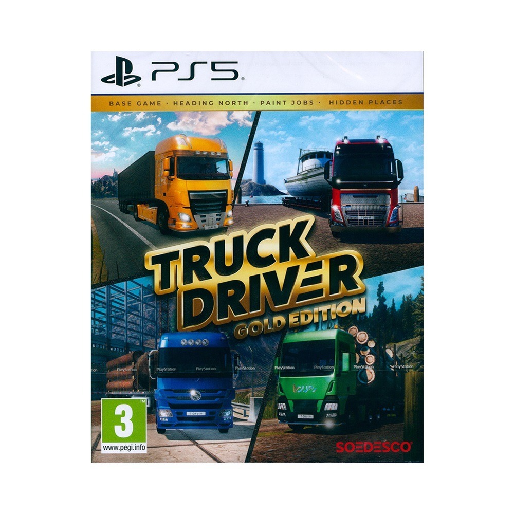 【一起玩】PS5 卡車司機：黃金版 中英日文歐版 Truck Driver Gold Edition 貨車駕駛遊戲-細節圖2