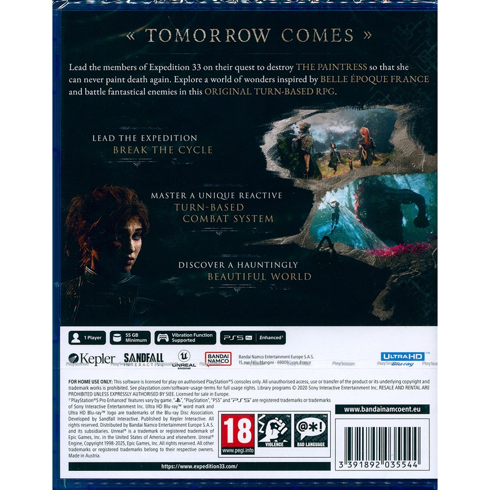 【一起玩】PS5 光與影：33號遠征隊 中英日文歐版 Clair Obscur: Expedition 33-細節圖3