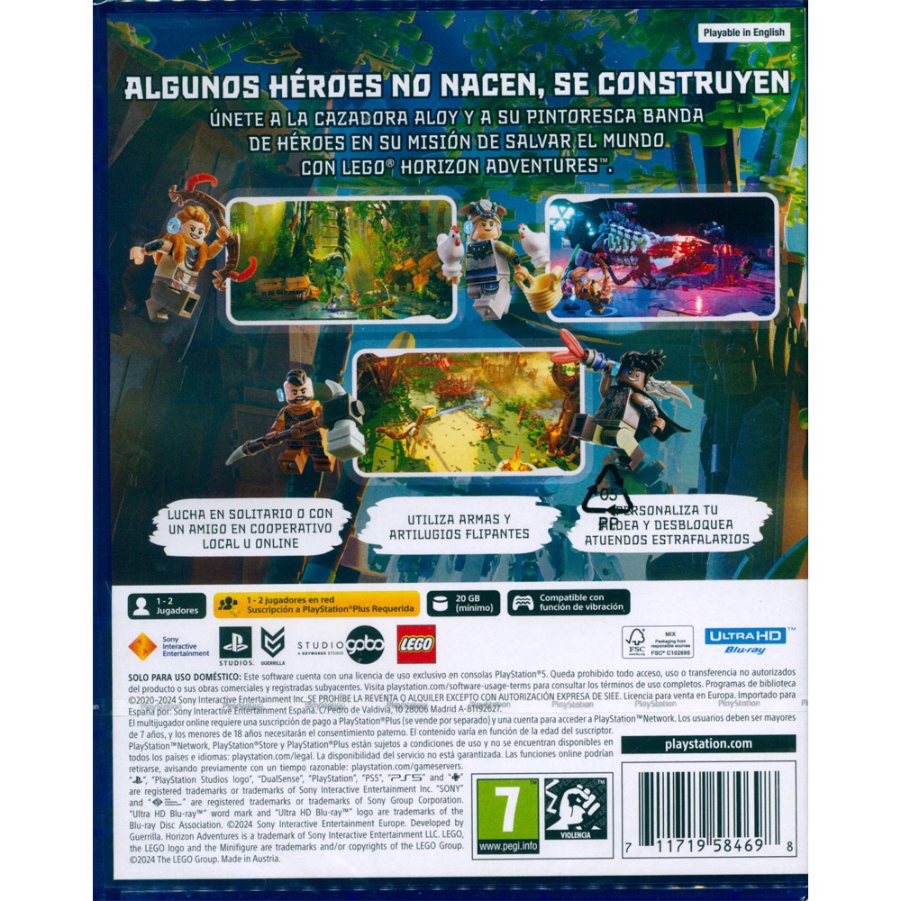 【一起玩】PS5 樂高地平線大冒險 中英日文歐版 LEGO Horizon Adventures-細節圖3