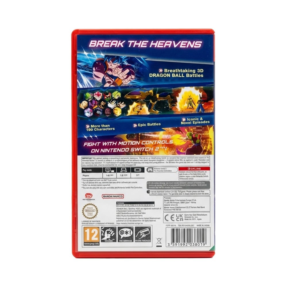 【一起玩】NS2 Switch2 七龍珠 電光炸裂！ZERO 中英日文歐版 (鑰匙卡) Dragon Ball-細節圖3