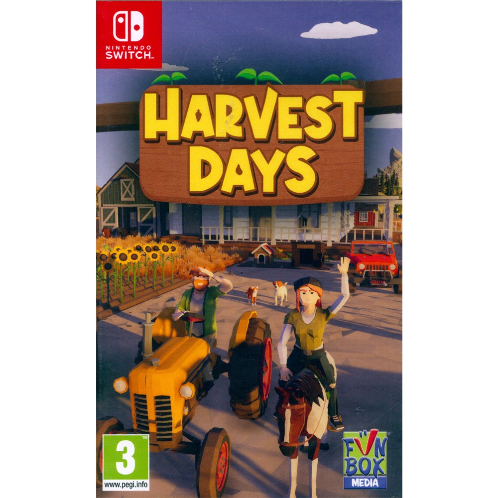 【一起玩】NS SWITCH 農場模擬 豐收之日 中英日文歐版 Harvest Days-細節圖2
