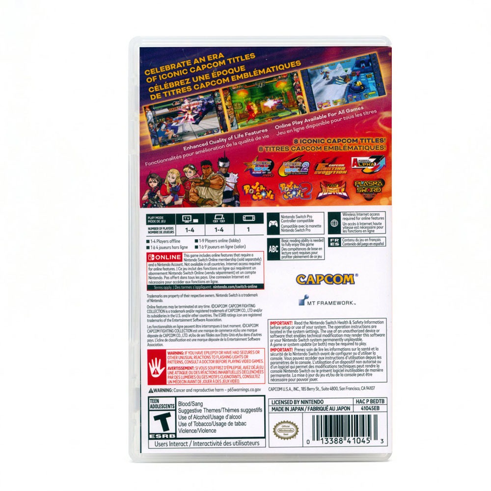 【一起玩】NS Switch 卡普空格鬥合輯2 中英日文美版 Capcom Fighting Collection-細節圖3