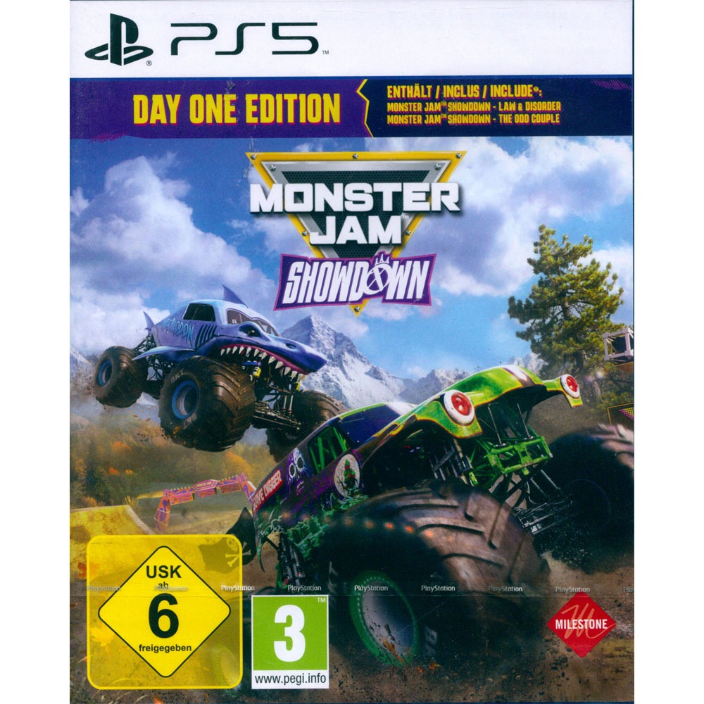 【一起玩】PS5 怪獸卡車大決戰 首日版 中英日文歐版 Monster Jam Showdown Day One-細節圖2