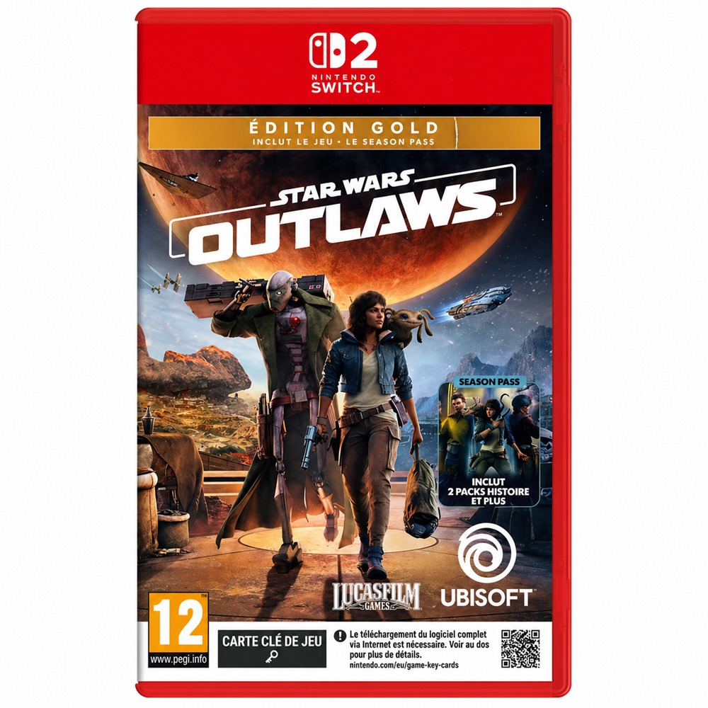 【一起玩】NS2 Switch2 星際大戰：亡命之徒 黄金版 中英日文歐版 STAR WARS OUTLAWS-細節圖2