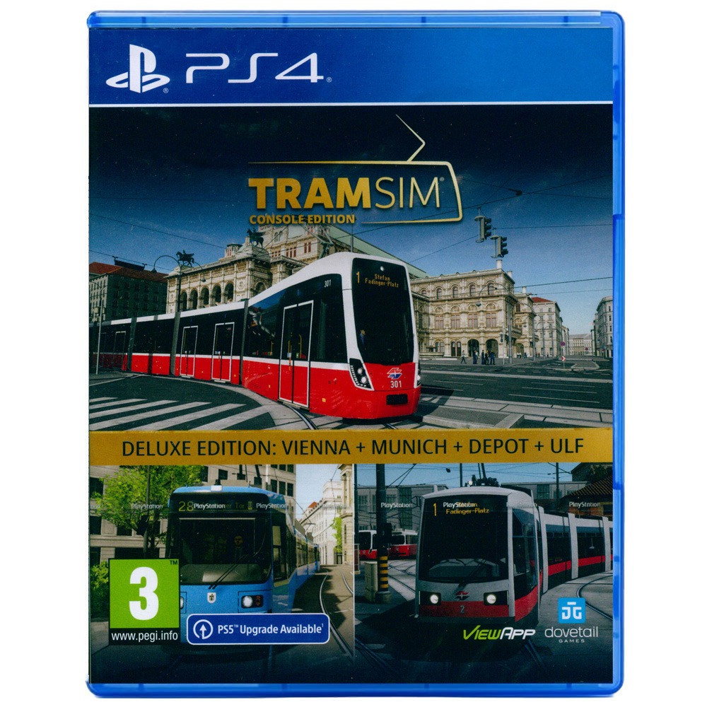 【一起玩】PS4 電車模擬器：主機豪華版 中英文歐版 TramSim Console Edition Deluxe-細節圖2