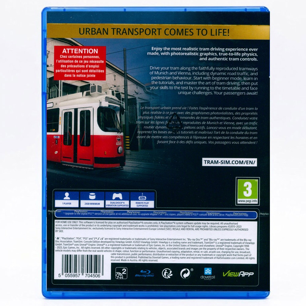 【一起玩】PS4 電車模擬器：主機豪華版 中英文歐版 TramSim Console Edition Deluxe-細節圖3