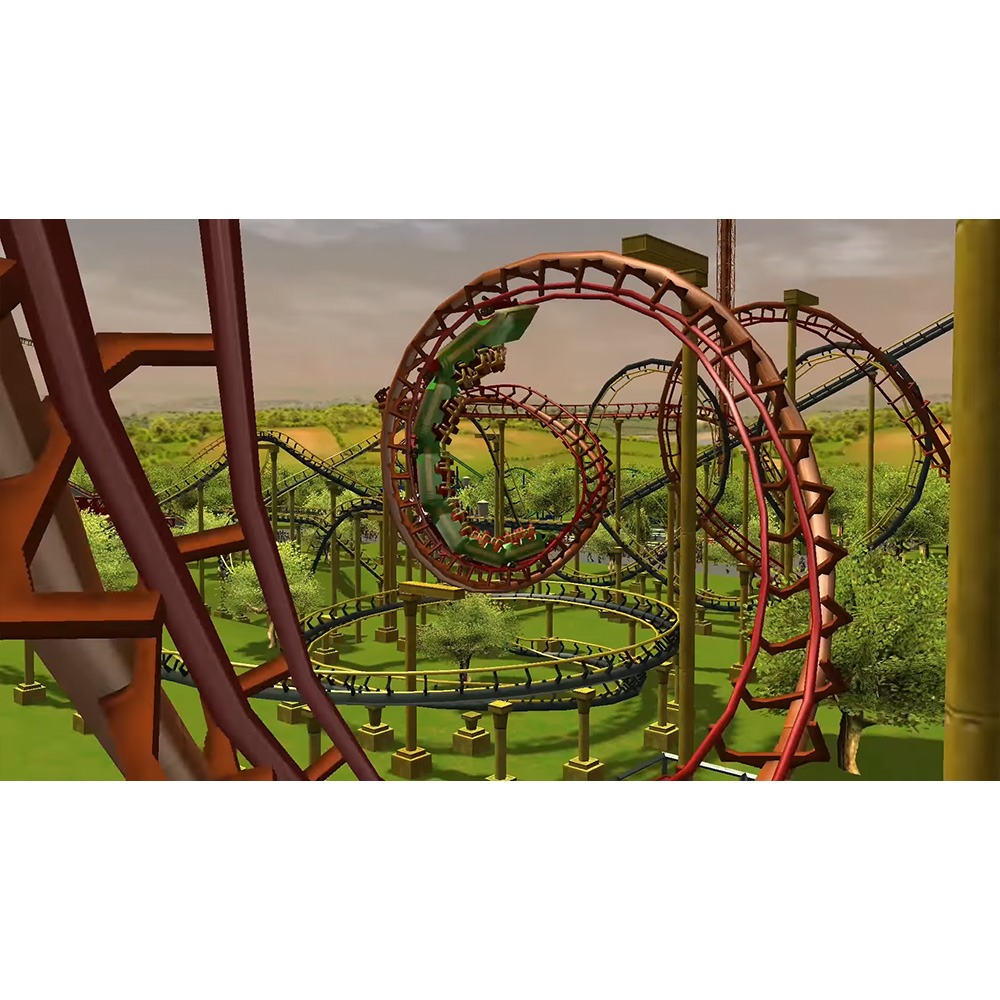 【一起玩】NS SWITCH 模擬樂園 3 完全版 英文美版 RollerCoaster Tycoon 3-細節圖3
