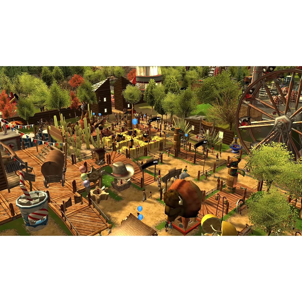【一起玩】NS SWITCH 模擬樂園 3 完全版 英文美版 RollerCoaster Tycoon 3-細節圖5