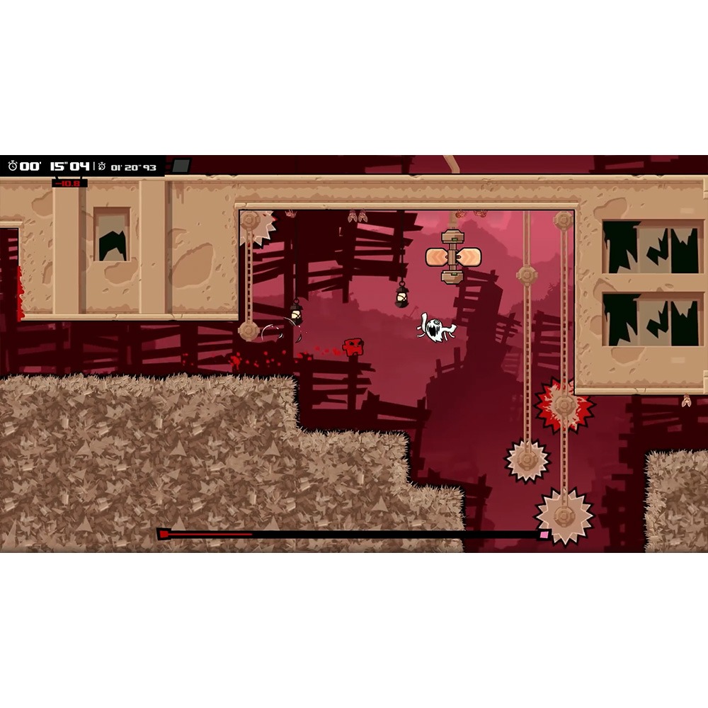 【一起玩】NS Switch 超級肉肉男孩：永恆不朽 中英日文美版 SUPER MEAT BOY FOREVER-細節圖6