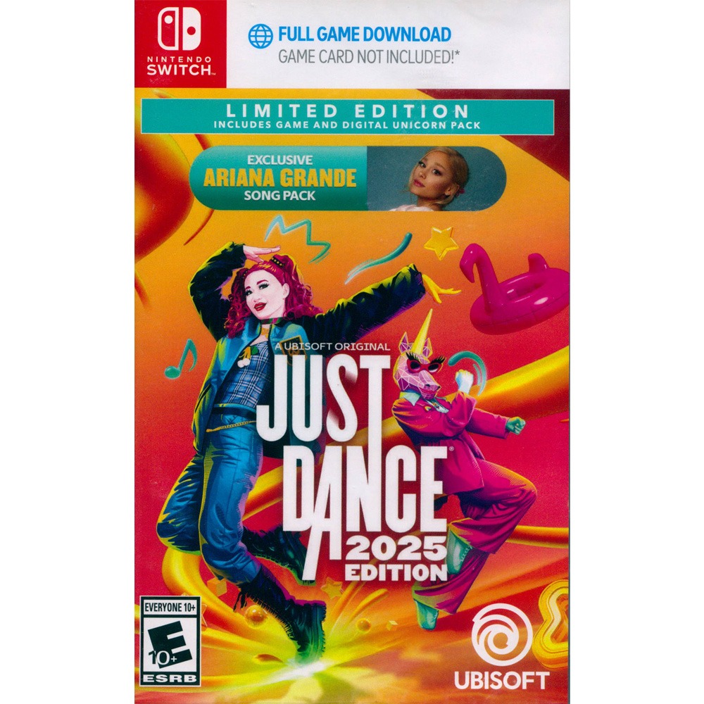 【一起玩】NS SWITCH 舞力全開 2025 限量版 中英文美版(盒裝序號) Just Dance 2025-規格圖11