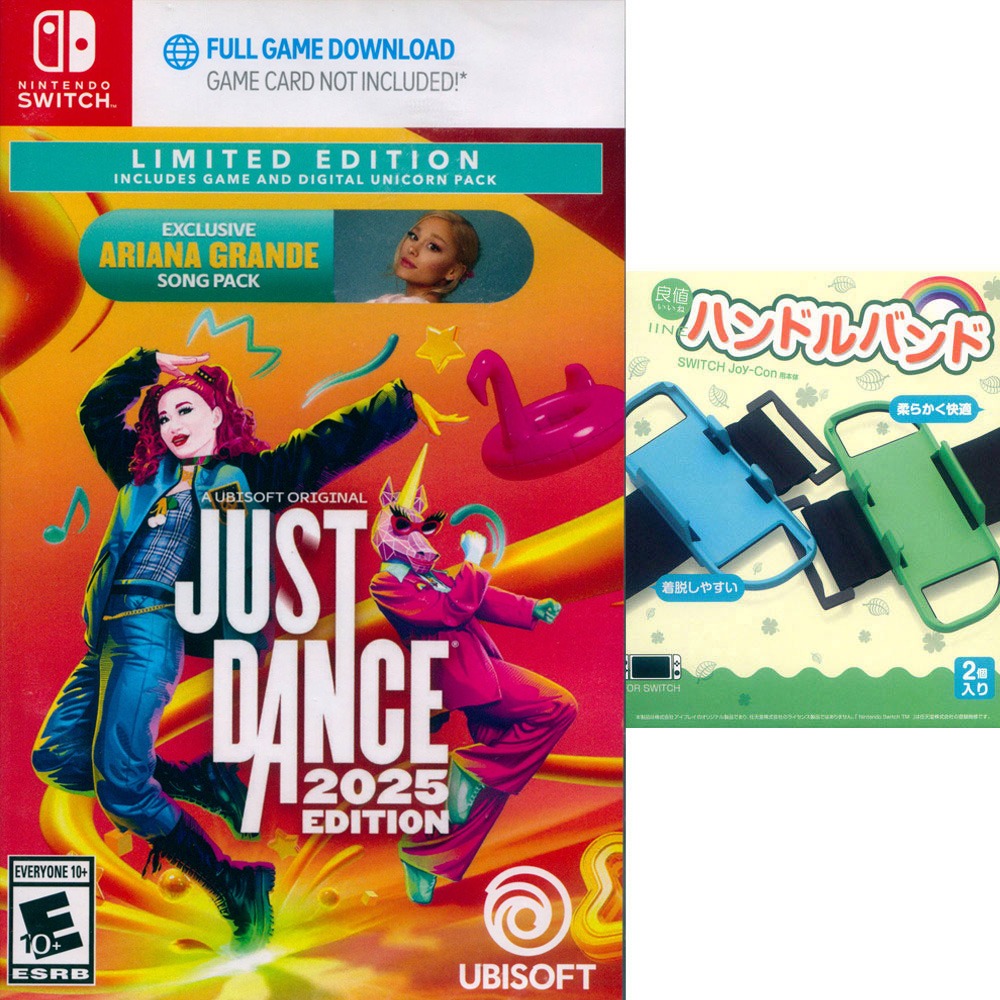 【一起玩】NS SWITCH 舞力全開 2025 限量版 中英文美版(盒裝序號) Just Dance 2025-規格圖11
