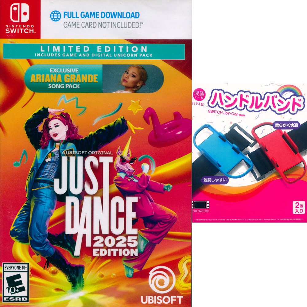 【一起玩】NS SWITCH 舞力全開 2025 限量版 中英文美版(盒裝序號) Just Dance 2025-規格圖11