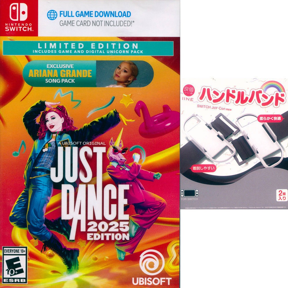 【一起玩】NS SWITCH 舞力全開 2025 限量版 中英文美版(盒裝序號) Just Dance 2025-規格圖11