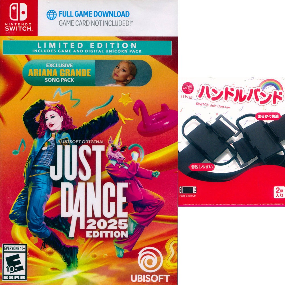 【一起玩】NS SWITCH 舞力全開 2025 限量版 中英文美版(盒裝序號) Just Dance 2025-規格圖11