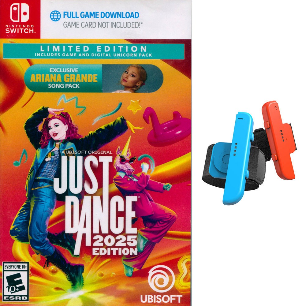 【一起玩】NS SWITCH 舞力全開 2025 限量版 中英文美版(盒裝序號) Just Dance 2025-規格圖11