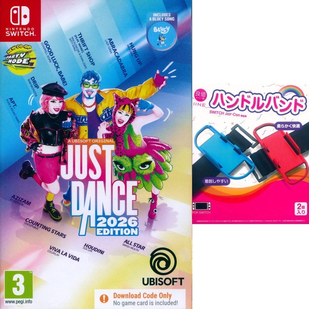 【一起玩】NS SWITCH 舞力全開 2026 中英文歐版 (盒裝序號) Just Dance 2026-細節圖5