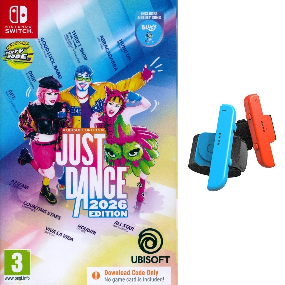 【一起玩】NS SWITCH 舞力全開 2026 中英文歐版 (盒裝序號) Just Dance 2026-細節圖8
