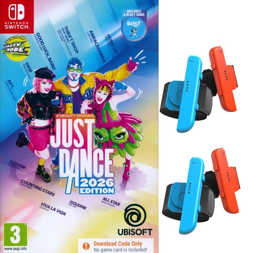 【一起玩】NS SWITCH 舞力全開 2026 中英文歐版 (盒裝序號) Just Dance 2026-細節圖10
