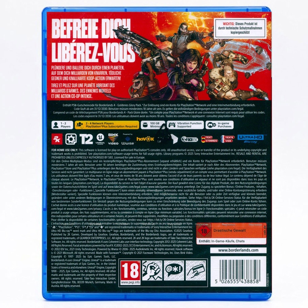 【一起玩】PS5 邊緣禁地 4 中英日文歐版 Borderlands 4-細節圖3