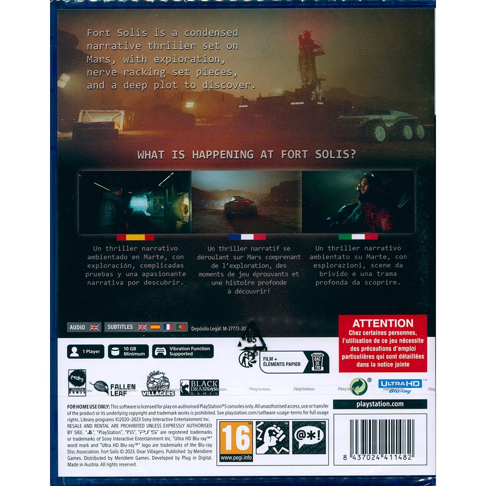 【一起玩】PS5 索利斯堡 中英日文歐版 Fort Solis-細節圖3