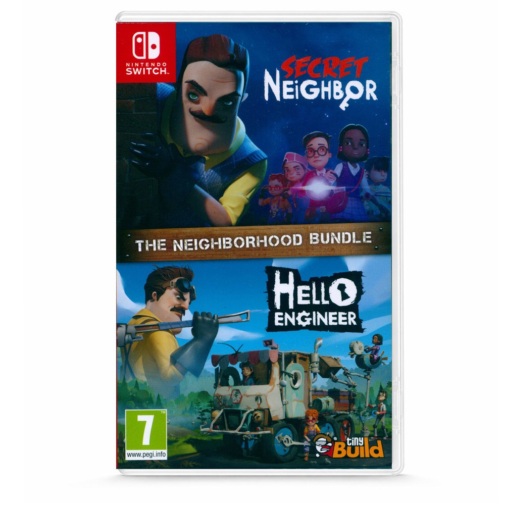 【一起玩】NS Switch 祕密鄰居＋你好工程師：鄰里合輯 中英日文歐版 SECRET NEIGHBOR + HELL-細節圖2