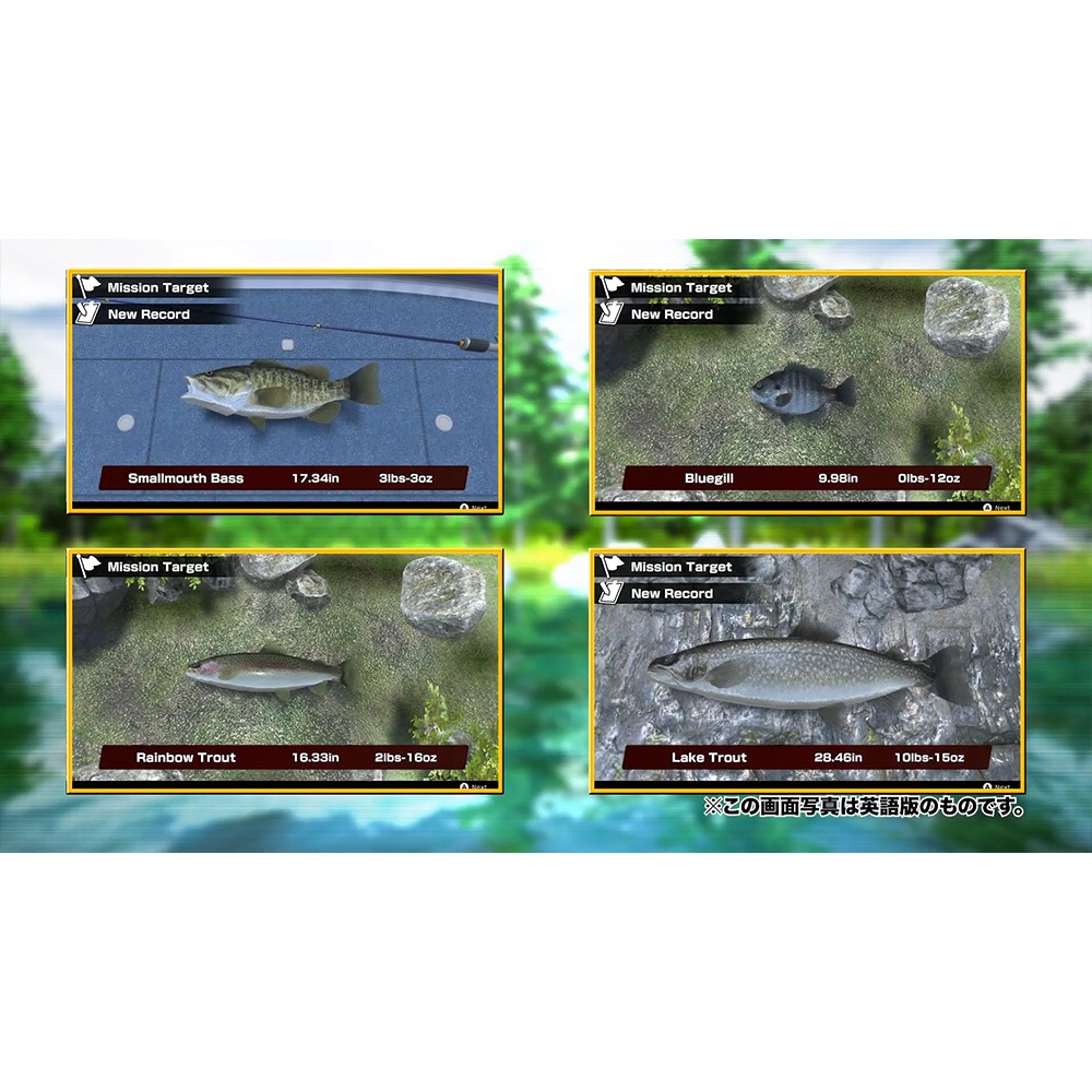 【一起玩】NS SWITCH 鱸魚釣魚 中英日文日版 THE Bass Fishing-細節圖5