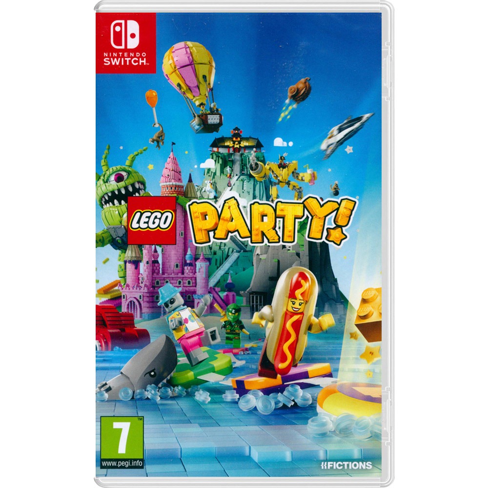 【一起玩】NS SWITCH 樂高派對 中英日文歐版 LEGO: Party!-細節圖2