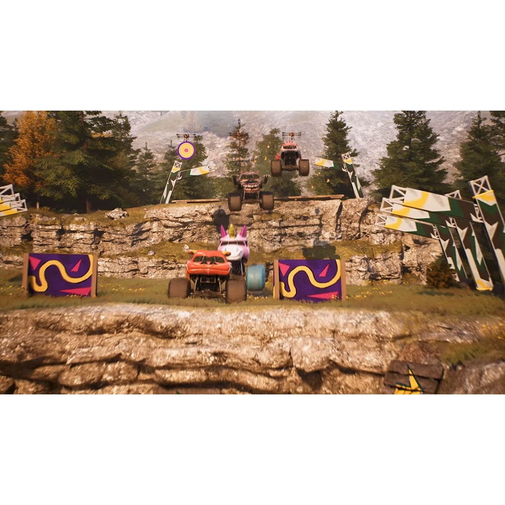 【一起玩】NS Switch 怪獸卡車大決戰 首日版 中英日文歐版 Monster Jam Showdown-細節圖4