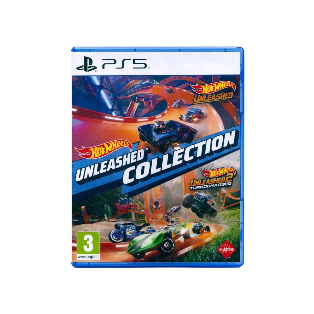 【一起玩】 PS5 風火輪 解放 1+2合輯 中英日文歐版 Hot Wheels Unleashed-細節圖2