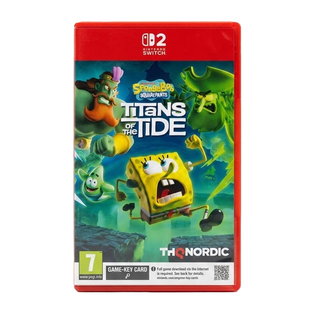 【一起玩】NS2 Switch2 海綿寶寶：海洋巨頭之亂 中英日文歐版 (鑰匙卡) SpongeBob-細節圖2