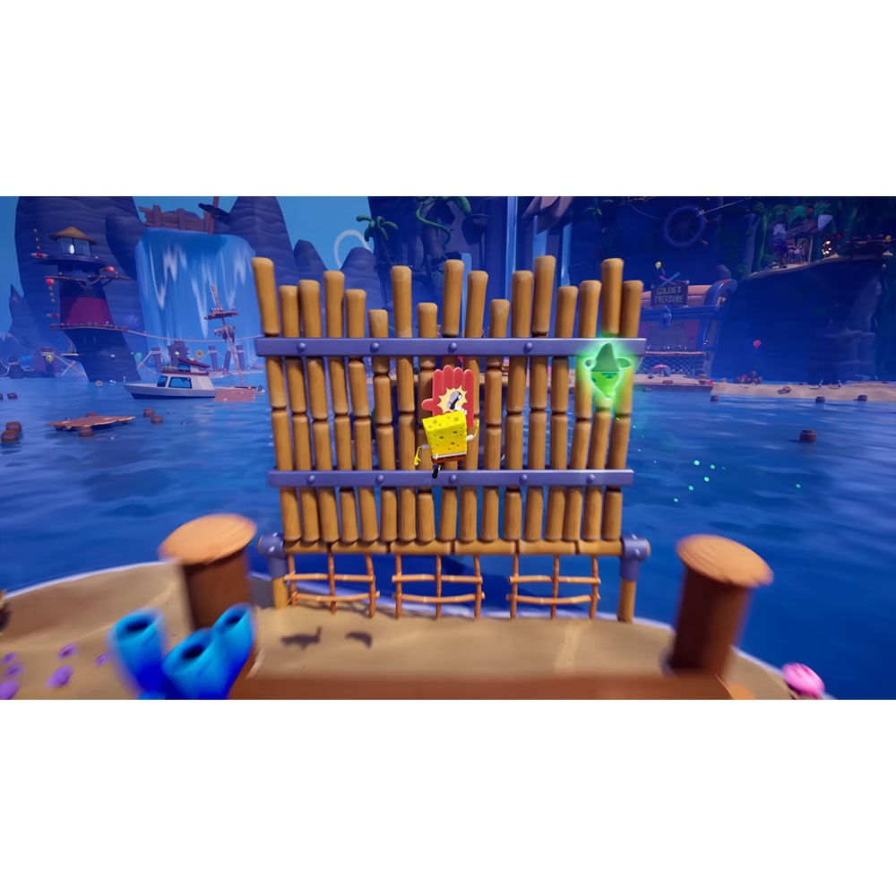 【一起玩】NS2 Switch2 海綿寶寶：海洋巨頭之亂 中英日文歐版 (鑰匙卡) SpongeBob-細節圖5