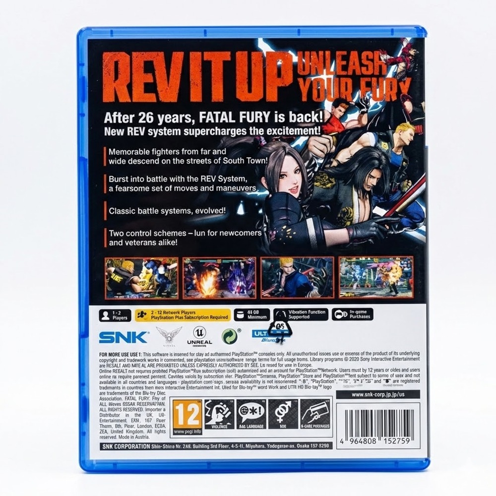 【一起玩】PS5 餓狼傳說：群狼之城 特別版 中英日文歐版 FATAL FURY: City of the Wolve-細節圖2