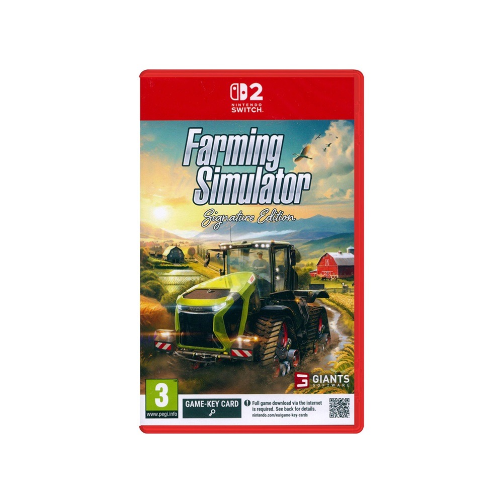 【一起玩】NS2 Switch2 模擬農場Signature Edition 中英日文歐版 (鑰匙卡) Farming-細節圖2