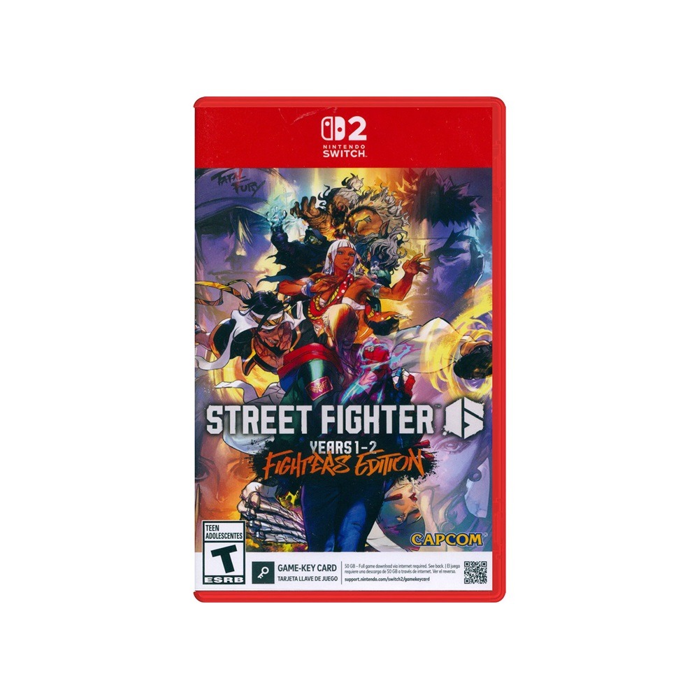 【一起玩】NS2 Switch2 快打旋風 6 Years 1-2 Fighters 中英日文美版 (鑰匙卡)-細節圖2