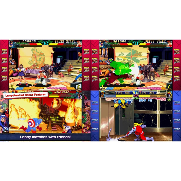 【一起玩】NS Switch Marvel vs. Capcom 格鬥合集：大型電玩經典 中英日文亞版-細節圖5