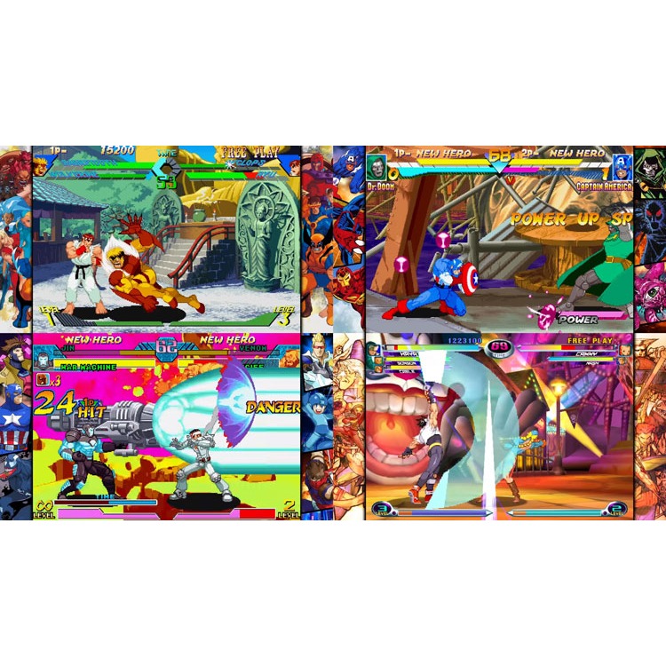 【一起玩】NS Switch Marvel vs. Capcom 格鬥合集：大型電玩經典 中英日文亞版-細節圖6
