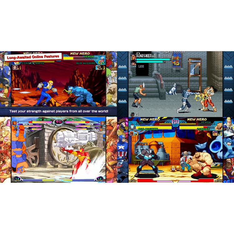 【一起玩】NS Switch Marvel vs. Capcom 格鬥合集：大型電玩經典 中英日文亞版-細節圖7