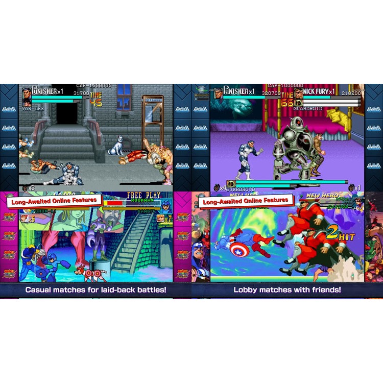 【一起玩】NS Switch Marvel vs. Capcom 格鬥合集：大型電玩經典 中英日文亞版-細節圖8