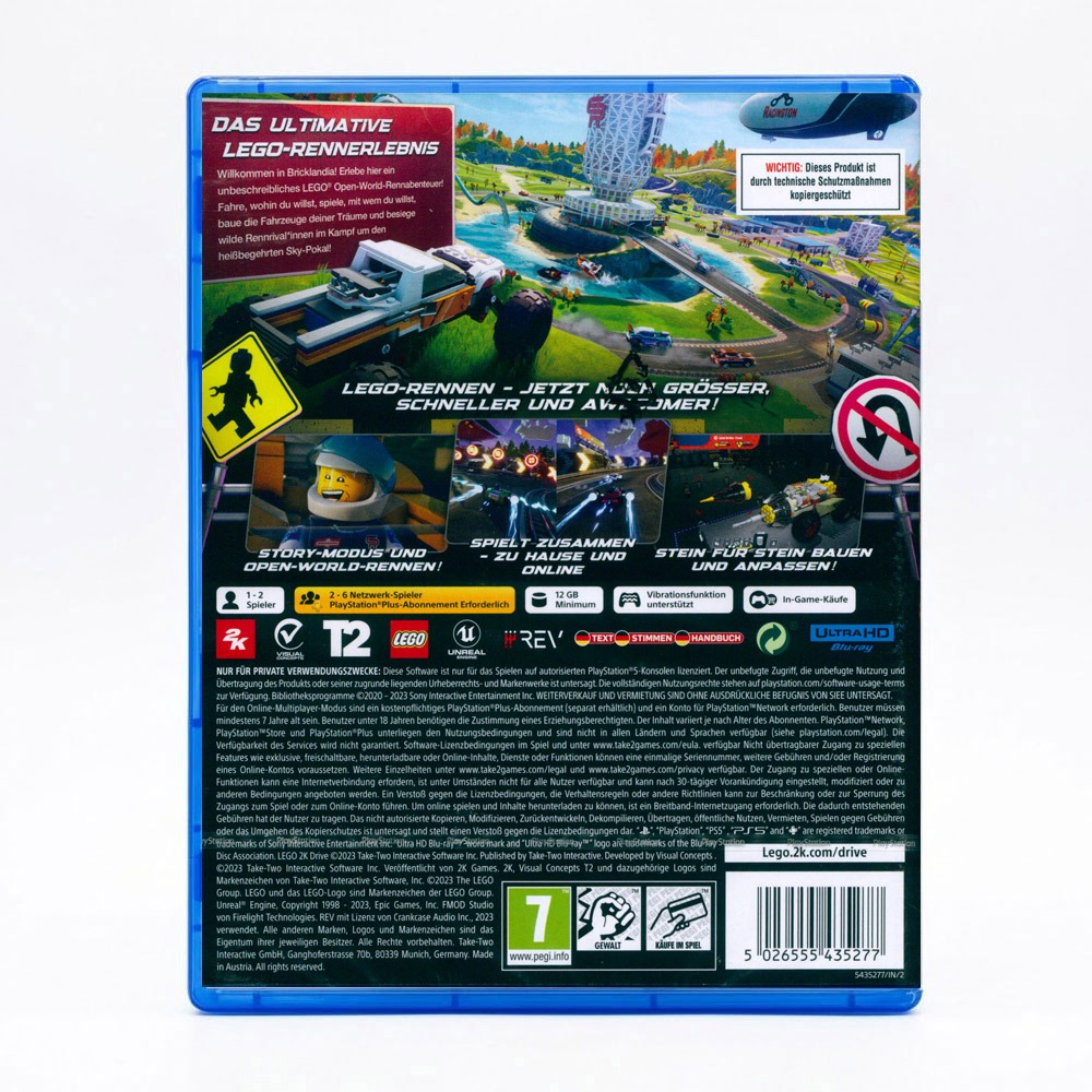 【一起玩】PS5 樂高2K 飆風賽車 中英文歐版 LEGO 2K DRIVE-細節圖3