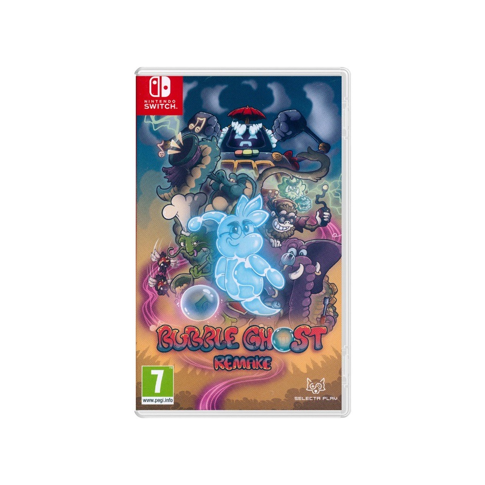 【一起玩】NS SWITCH 泡泡幽靈 重製版 中英日文歐版 BUBBLE GHOST REMAKE-細節圖2