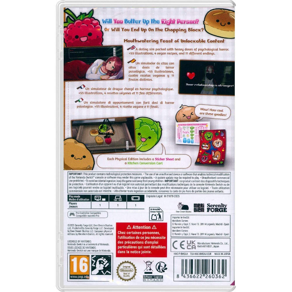 【一起玩】NS Switch 烹飪夥伴 豪華版 中英日文歐版 Cooking Companions-細節圖3