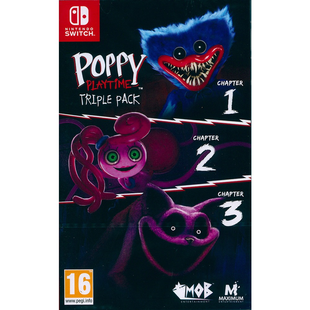 【一起玩】NS SWITCH 波比的遊戲時間 三重包合輯 英日文歐版 Poppy Playtime: Triple-細節圖2